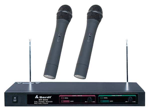 BARDL MR-8000 VHF 无线麦克风系列
